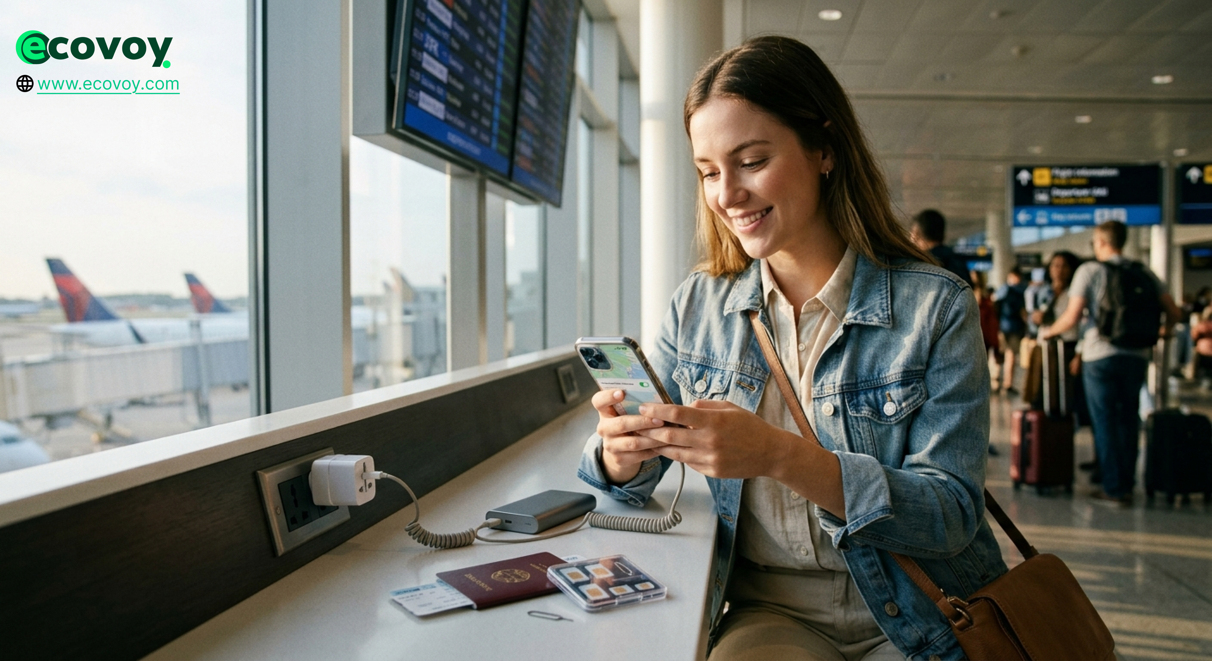Como manter seu celular funcionando durante uma viagem internacional